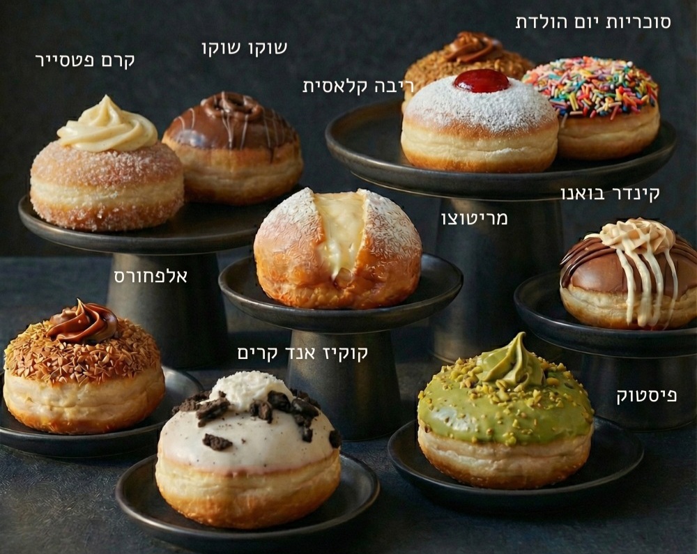 סופגניות אלפחורס (חלבי) סופגניות אלפחורס (חלבי)