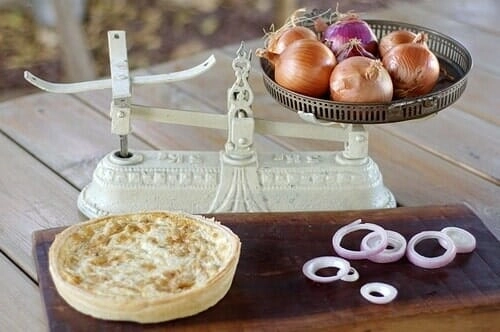 קיש פטריות ושקדים משפחתי