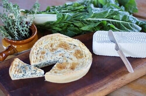 קיש פטריות ושקדים משפחתי